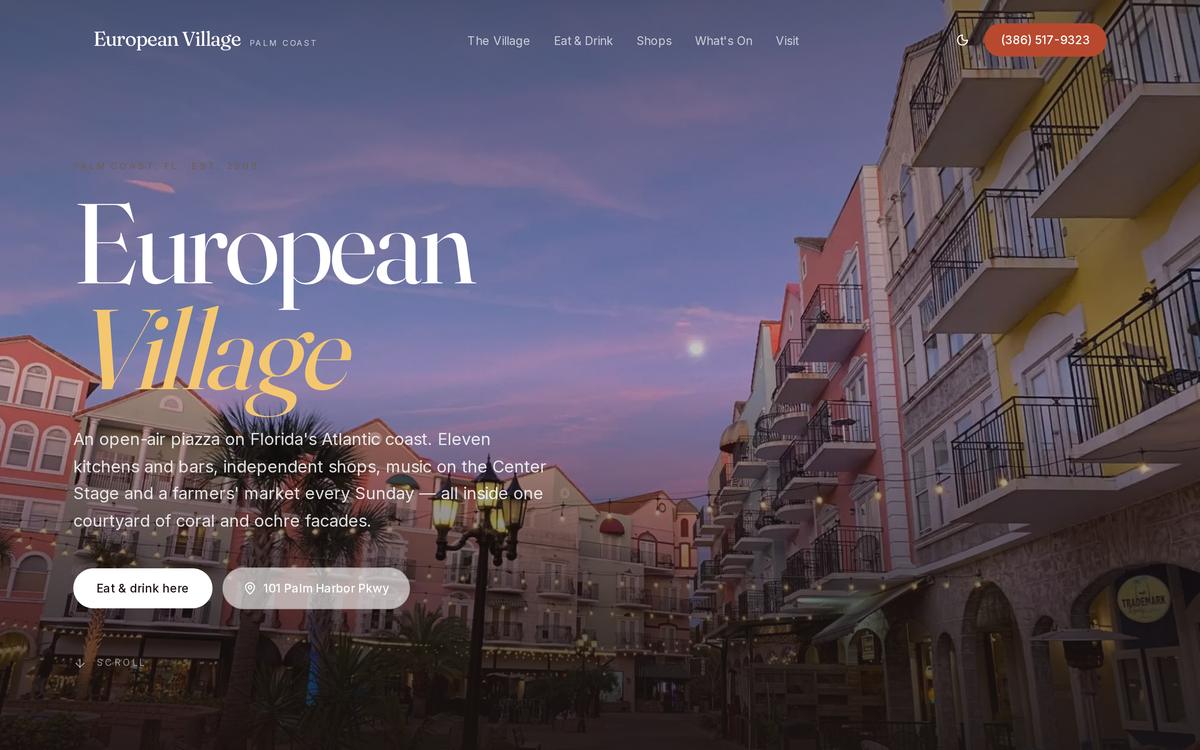 Home page of ev-palmcoast.orion-dev.us