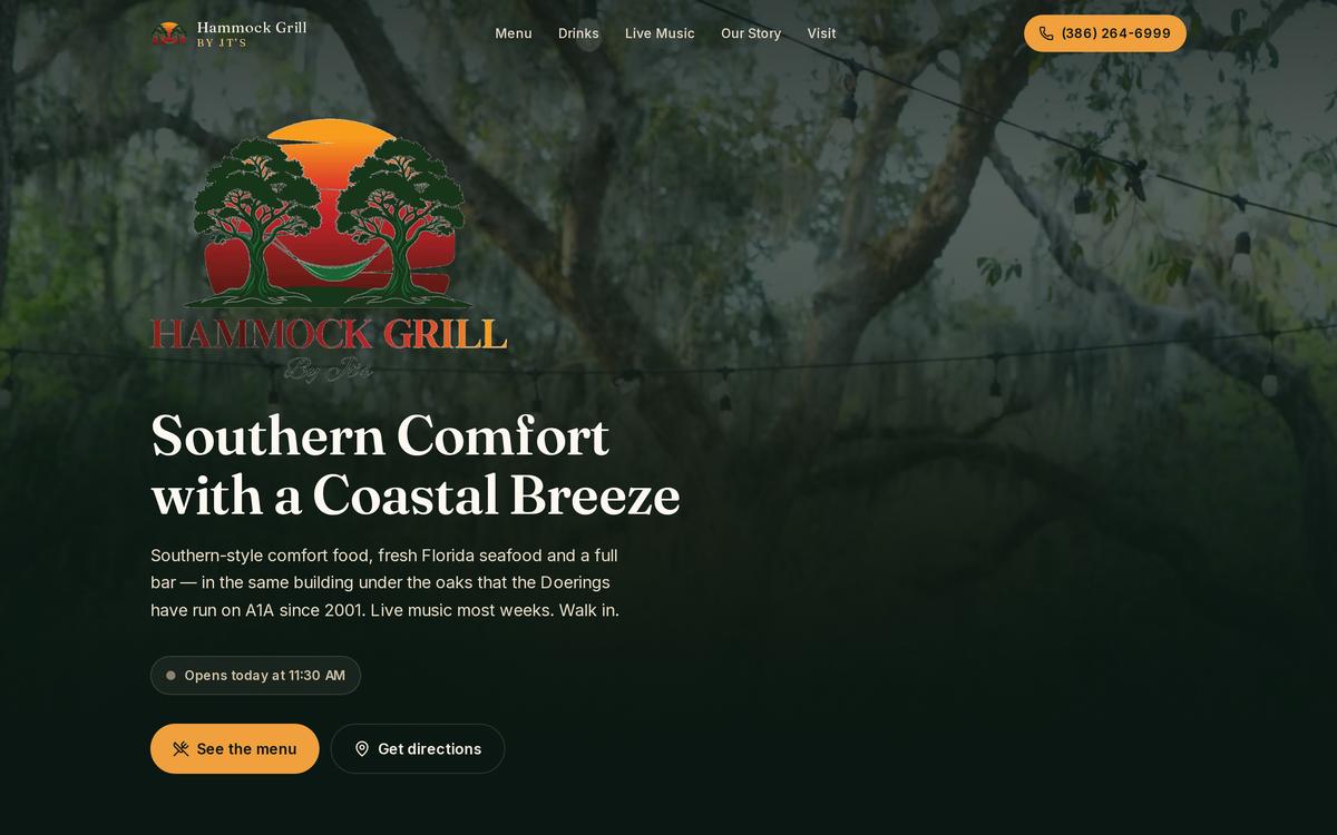 Home page of hammock-grill-by-jt-s.sitomat.us